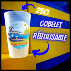 Gobelet réutilisable