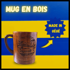 Mug en bois